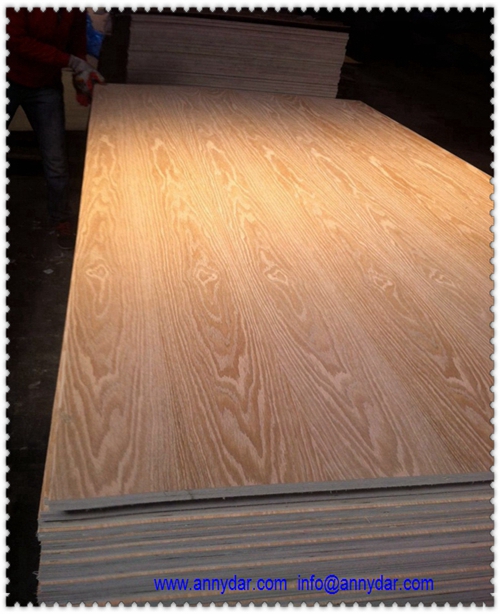 red oak veneered fancy plywood